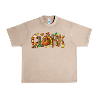 French Oak Personalized Thanksgiving Urban Heavy Tee - NancyCooperArtShop
