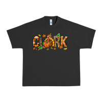 Pigment Black Personalized Thanksgiving Urban Heavy Tee - NancyCooperArtShop