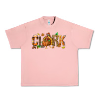 Salmon Personalized Thanksgiving Urban Heavy Tee - NancyCooperArtShop
