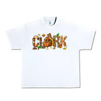 White Personalized Thanksgiving Urban Heavy Tee - NancyCooperArtShop