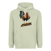 Matcha american game rooster standing Heavyweight Hoodie - LillyAllenDesigns