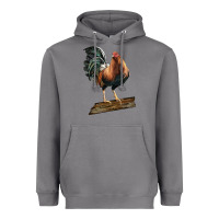 Storm american game rooster standing Heavyweight Hoodie - LillyAllenDesigns
