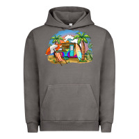 Pigment Tornado camp life beach Urban Hoodie - BarkalooDesign