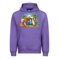 Tulip camp life beach Urban Hoodie - BarkalooDesign