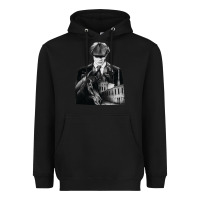 Black gift idea drama blinders drama peaky funny graphic gifts Heavyweight Hoodie - lanVoArt