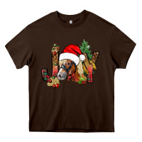 Chocolate Brown joy christmas with horse bbs Heavy Core Tee - BundleAndBundleShop
