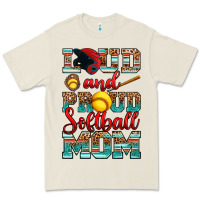 Bone loud and proud softball mom Premium Tee - RanaPortraitStore