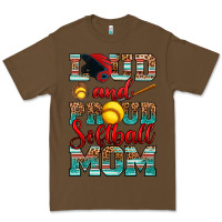Cacao loud and proud softball mom Premium Tee - RanaPortraitStore