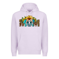 Lilac football mom Premium Hoodie - BundleAndBundleShop