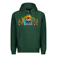 Sports Green football mom Premium Hoodie - BundleAndBundleShop