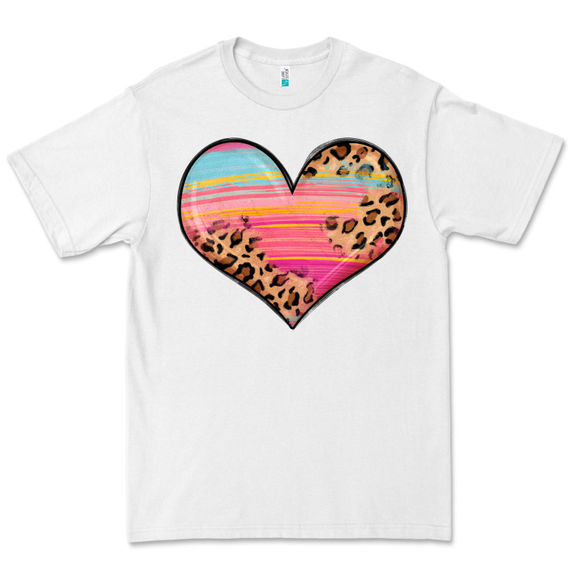 Valentine S Day Colorful Heart Premium Tee by LillyAllenDesigns | Teevron