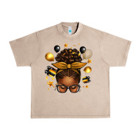 French Oak new year's eve afro messy bun Urban Heavy Tee - texasbilliewilder