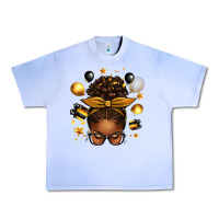 Grape Ice new year's eve afro messy bun Urban Heavy Tee - texasbilliewilder