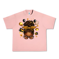 Salmon new year's eve afro messy bun Urban Heavy Tee - texasbilliewilder