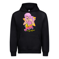 Black so funny jem and the holograms classic fans Urban Hoodie - lanVoArt