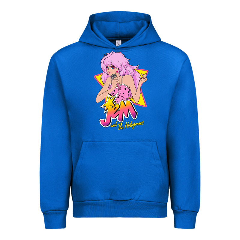So Funny Jem And The Holograms Classic Fans Urban Hoodie by lanVoArt | Teevron