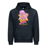Navy so funny jem and the holograms classic fans Urban Hoodie - lanVoArt