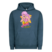 Pigment Midnight Navy so funny jem and the holograms classic fans Urban Hoodie - lanVoArt