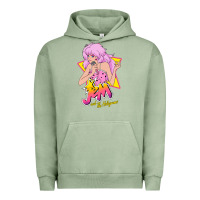 Pigment Oil Green so funny jem and the holograms classic fans Urban Hoodie - lanVoArt