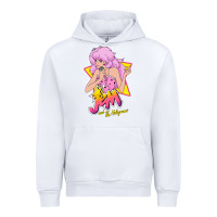 White so funny jem and the holograms classic fans Urban Hoodie - lanVoArt