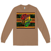 Toasted Coconut black history is world history Long Sleeve Tee - CowGirlArtShop