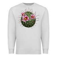 Dove Grey arizona fishhook cactus Premium Sweatshirt - LillyAllenDesigns