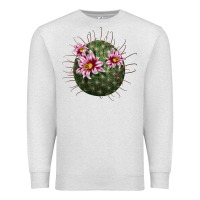 Oatmeal Heather arizona fishhook cactus Premium Sweatshirt - LillyAllenDesigns