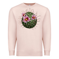 Pale Pink arizona fishhook cactus Premium Sweatshirt - LillyAllenDesigns