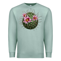 Seafoam arizona fishhook cactus Premium Sweatshirt - LillyAllenDesigns
