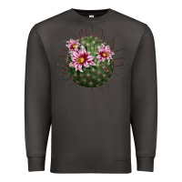Smoke arizona fishhook cactus Premium Sweatshirt - LillyAllenDesigns
