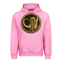 Fuchsia Pink mammoth black king Urban Hoodie - lanVoArt