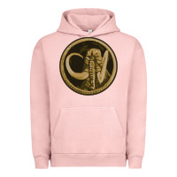 Pigment Salmon mammoth black king Urban Hoodie - lanVoArt