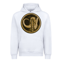 White mammoth black king Urban Hoodie - lanVoArt