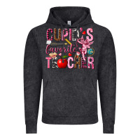 Vintage Black Cupid's Favorite Teacher Valentine's Day Vintage Hoodie - HowdyJamesFarm