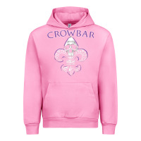 Fuchsia Pink crowbar Urban Hoodie - lanVoArt