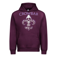 Mauve Wine crowbar Urban Hoodie - lanVoArt