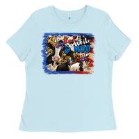 Red White Moo Heifers Ladies Tee | Teevron
