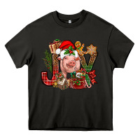 Asphalt joy christmas with pig bbs Heavy Core Tee - BundleAndBundleShop