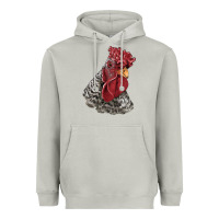 Moon Dust dominique rooster head Heavyweight Hoodie - LillyAllenDesigns