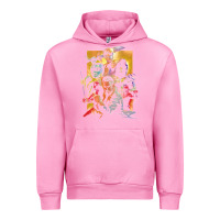 Fuchsia Pink rip jason david frank ranger Urban Hoodie - lanVoArt