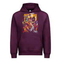 Mauve Wine rip jason david frank ranger Urban Hoodie - lanVoArt