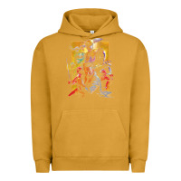 Pigment Peanut Butter rip jason david frank ranger Urban Hoodie - lanVoArt