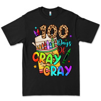 Black 100 days of cray cray Premium Tee - LillyAllenDesigns