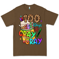 Cacao 100 days of cray cray Premium Tee - LillyAllenDesigns