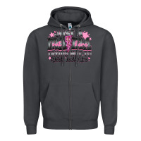 Smoke Just a Mama Out Here Trying Not To Raise Assholes Zipper Hoodie - CowhideDigitalArt