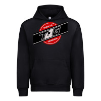 Black toqger vintage rainbow line Urban Hoodie - lanVoArt