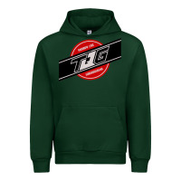 Forest Green toqger vintage rainbow line Urban Hoodie - lanVoArt