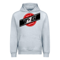 Heather Grey toqger vintage rainbow line Urban Hoodie - lanVoArt