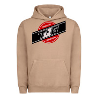 Pigment Burro toqger vintage rainbow line Urban Hoodie - lanVoArt