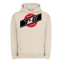 Pigment French Oak toqger vintage rainbow line Urban Hoodie - lanVoArt
